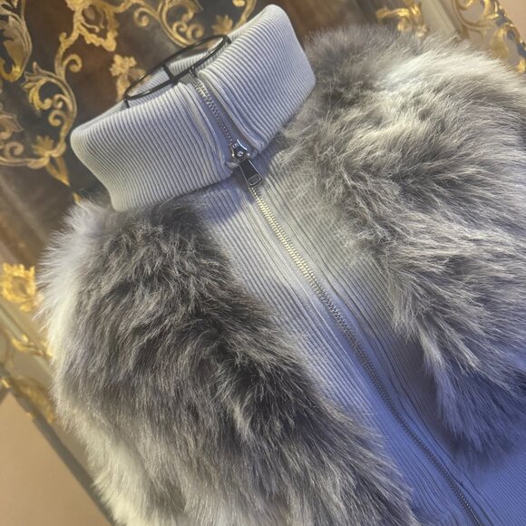 silence + noise faux fur cropped jacket - NWOT - Picture 5 of 5